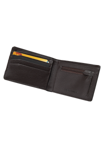 Heros bi-fold wallet - Marrone View 2