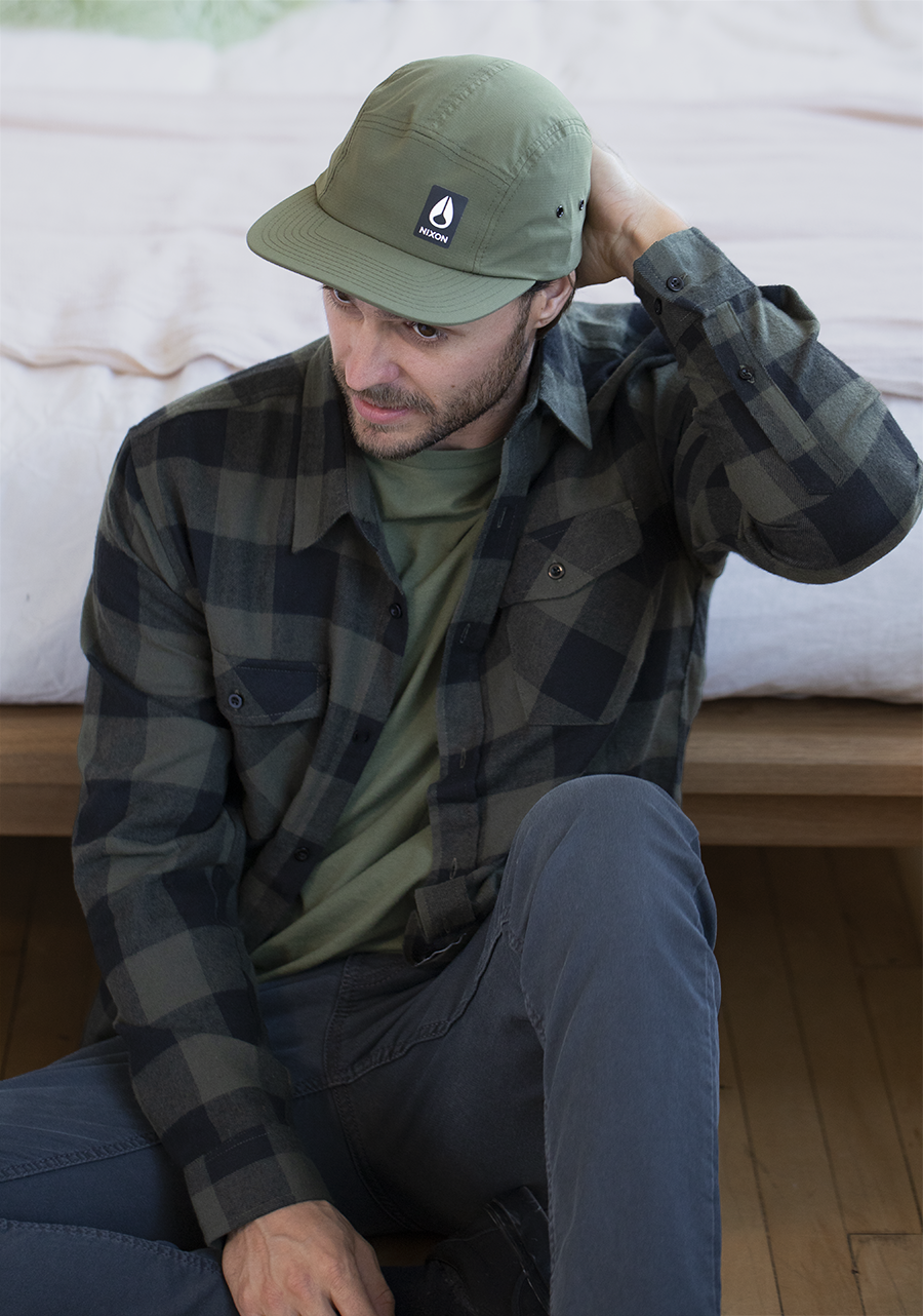 Cappello strapback Mikey - Oliva