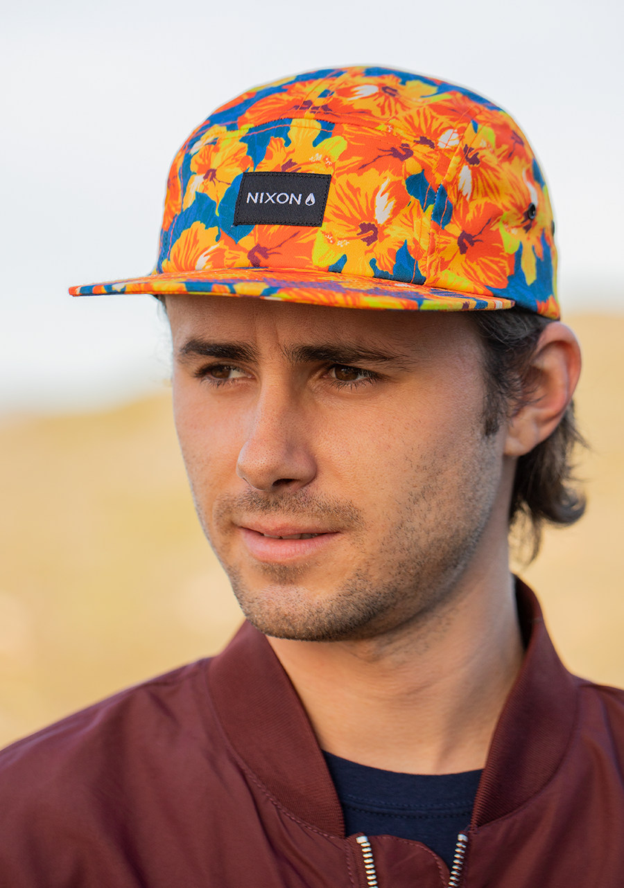 Cappello Mikey 5 Pannelli - Arancione / Multicolore