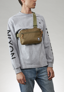 Borsa a Tracolla Bandit - Oliva scuro View 7