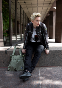 Borsone Portatutto Heist 29L - Blu navy / nero View 5