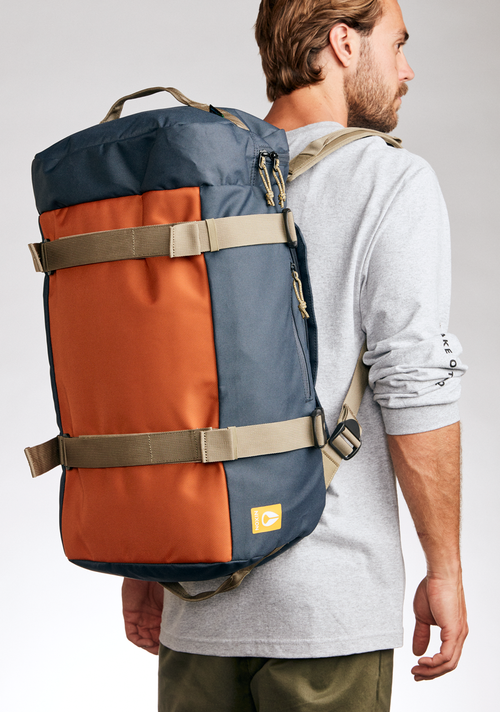 Borsone Duffel Escape 45L - Blu navy / multicolore