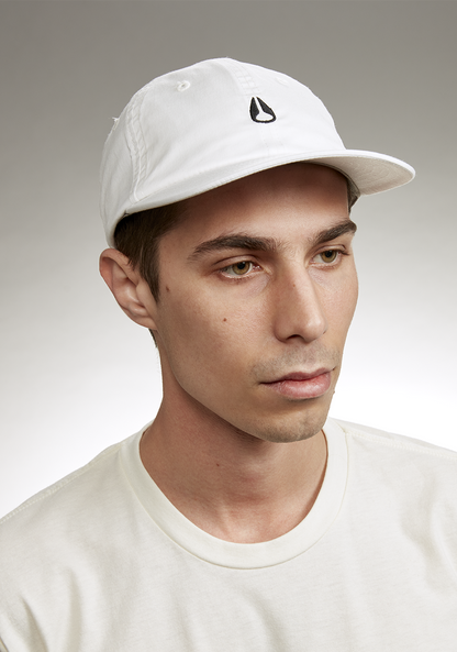 Cappello Snapback Agent - White / Black View 5