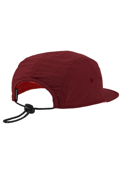 Cappello 5 Panel Crush Reversible - Bordeaux / Fuoco View 2