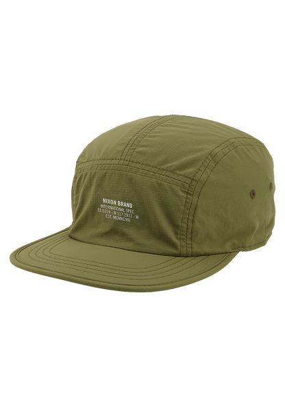 Cappello 5 Panel Crush Reversible - Olive / Volt View 1