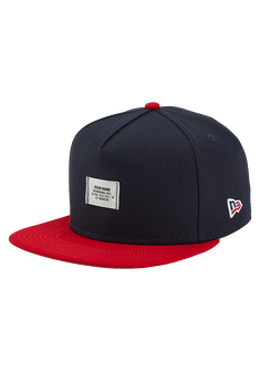 Cappello Snapback Society - Blu navy / Rosso