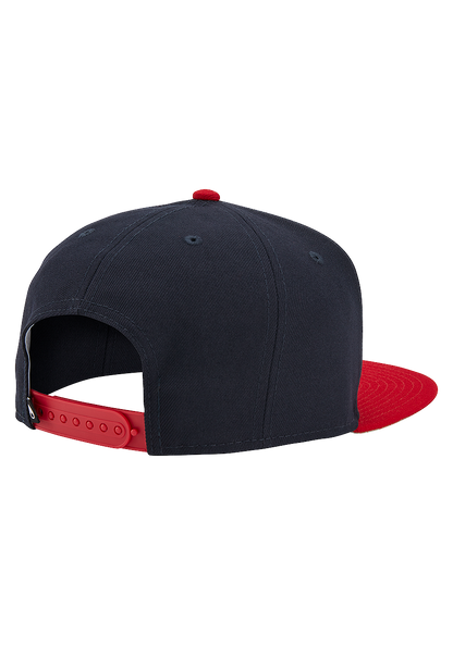 Cappello Snapback Society - Blu navy / Rosso View 2