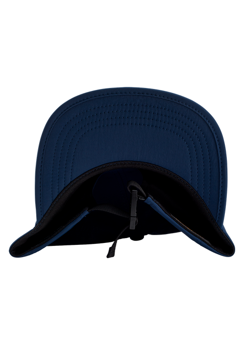 Cappello strapback Flight - Blu notte / giallo scuro