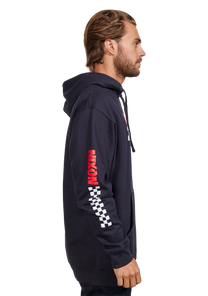 Felpa Circuit - Blu navy / Rosso View 4