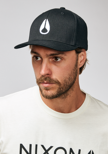 Cappello snapback Deep Down - Nero / bianco View 6