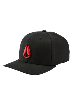 Cappello snapback Deep Down - Nero / rosso