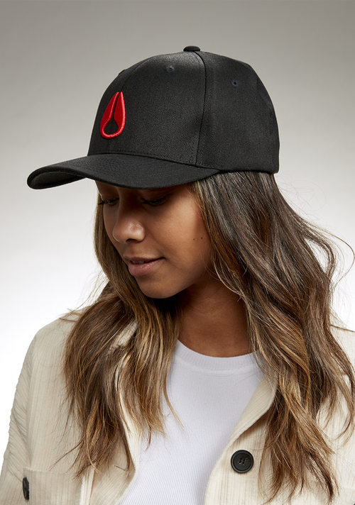 Cappello snapback Deep Down - Nero / rosso