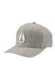 Cappello snapback Deep Down - Grigio mélange / bianco