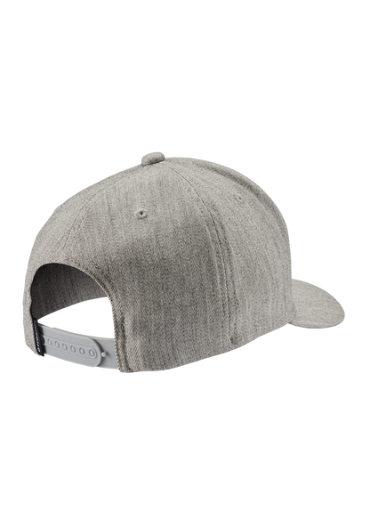 Cappello snapback Deep Down - Grigio mélange / bianco View 2