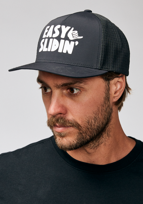 Cappello trucker Slidin - Nero