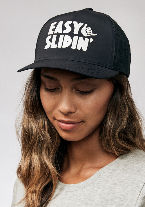 Cappello trucker Slidin - Nero