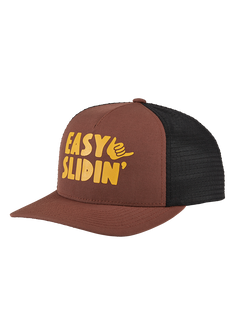 Cappello trucker Slidin - Marrone