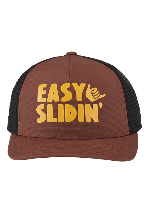 Cappello trucker Slidin - Marrone