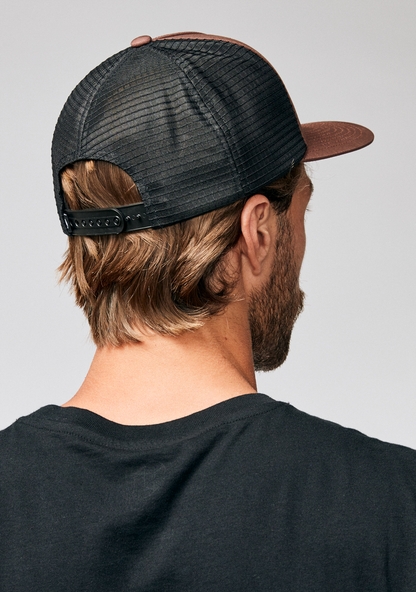 Cappello trucker Slidin - Marrone View 7