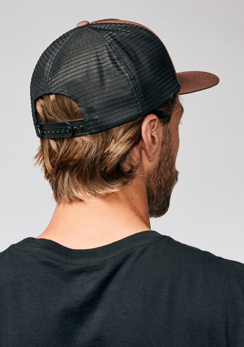 Cappello trucker Slidin - Marrone