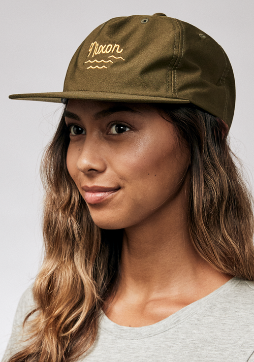 Cappello strapback Quinny - Oliva scuro