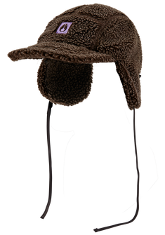 Babs Earflap Cap - Carbone