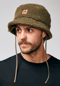 Cappello alla pescatora Babs - Oliva View 3