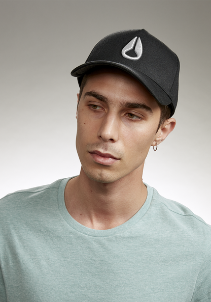 Cappello snapback Deep Down Athletic - Nero / bianco View 5