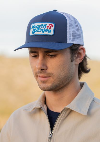 Searchin Trucker - Blu navy / bianco View 8