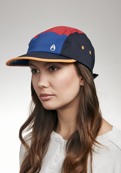 Mikey Tech Strapback - Blu navy / multicolore View 7