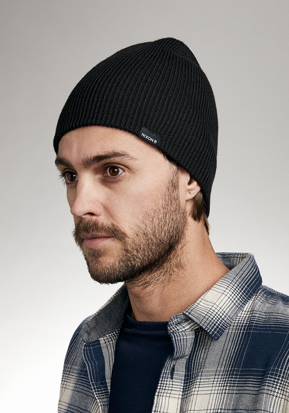 Kingman Wool Beanie - Nero View 3