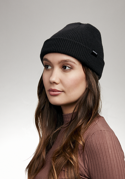 Kingman Wool Beanie - Nero View 5