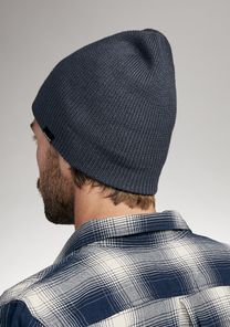 Kingman Wool Beanie - Blu navy View 4