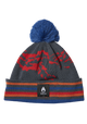 Ridge Pom Beanie - Blu navy / multicolore