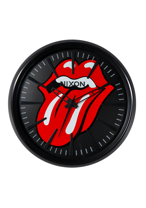 Nixon Rolling Stones Wall Clock