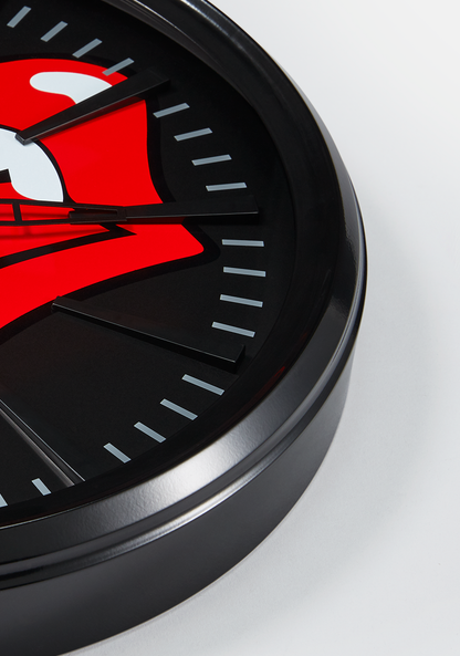 Rolling Stones Sentry Wall Clock - Nero / nero View 3