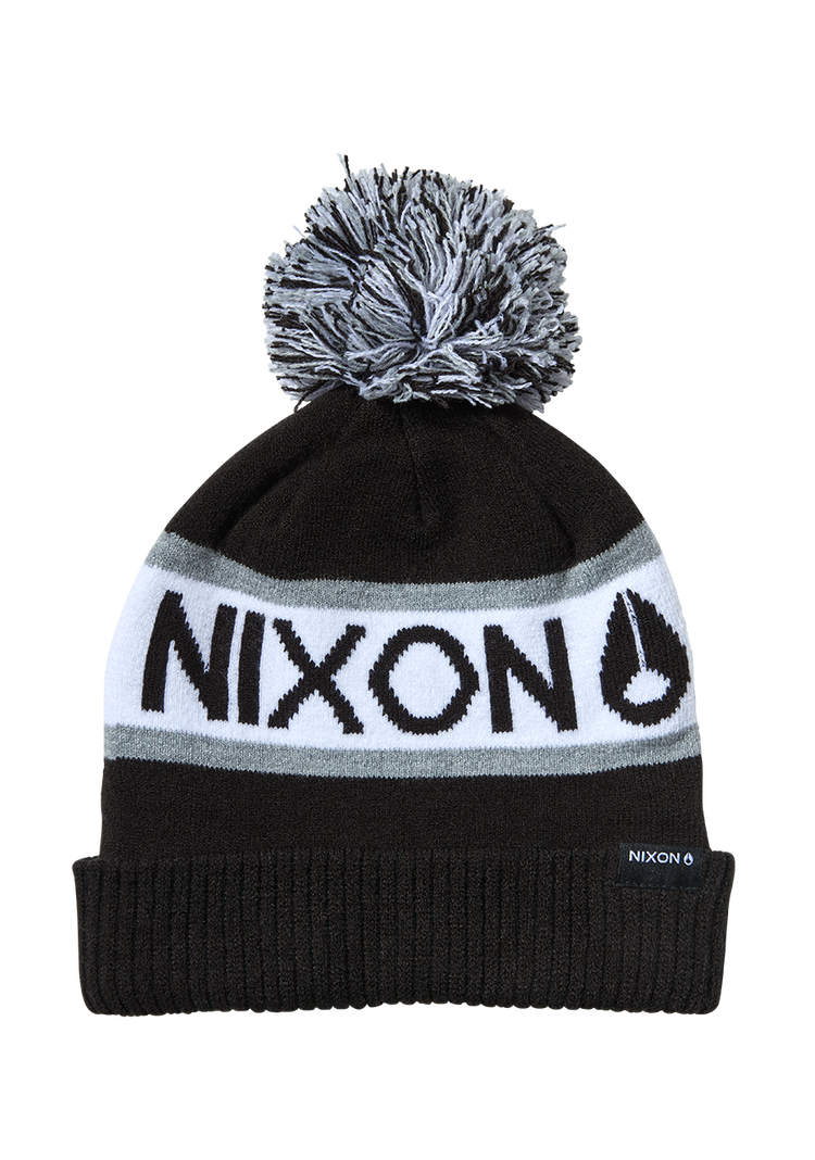 Teamster Beanie II - Nero / Bianco