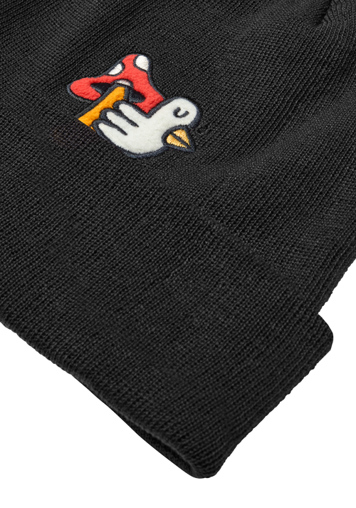 Hannah Eddy Beanie - Nero