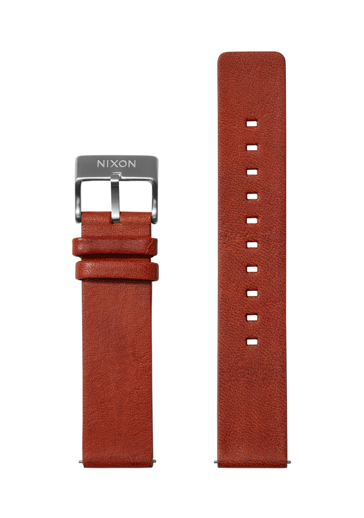 Cinturino in pelle conciata al vegetale da 20mm - Cognac