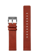 20mm Veg Tanned Leather Band - Cognac