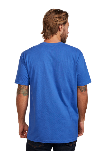 Basis Repreve® T-Shirt - mélange Zaffiro / Grigio View 5