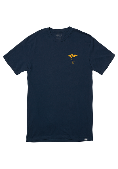 Pennant Repreve® T-Shirt - Blu navy View 1