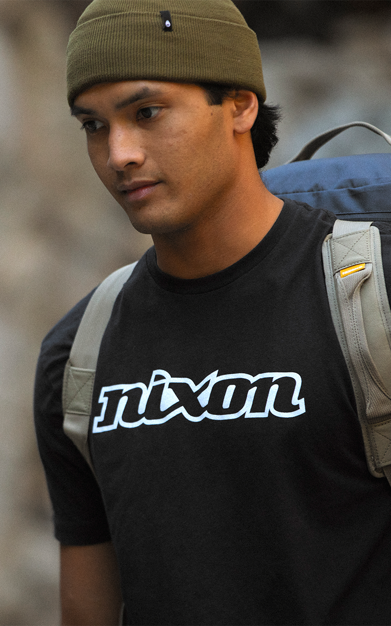 OG Script Eco-Repreve® T-Shirt - Nero / Bianco