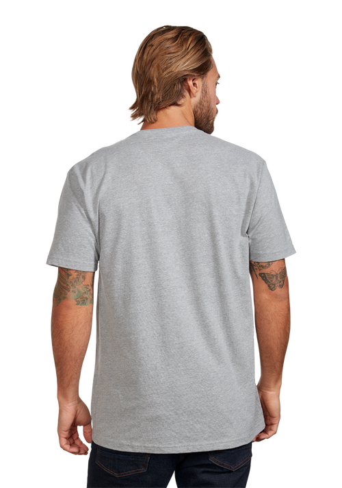 OG Script Eco-Repreve® T-Shirt - Grigio mélange scuro / nero