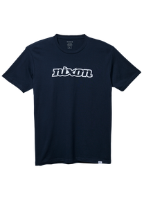 OG Script Eco-Repreve® T-Shirt - Blu navy / bianco View 1