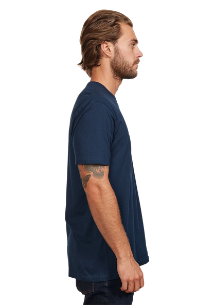 OG Script Eco-Repreve® T-Shirt - Blu navy / bianco View 4