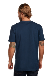 OG Script Eco-Repreve® T-Shirt - Blu navy / bianco View 5