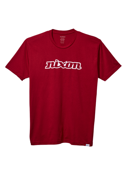 OG Script Eco-Repreve® T-Shirt - Rosso cardinale / bianco View 1