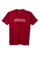 OG Script Eco-Repreve® T-Shirt - Rosso cardinale / bianco