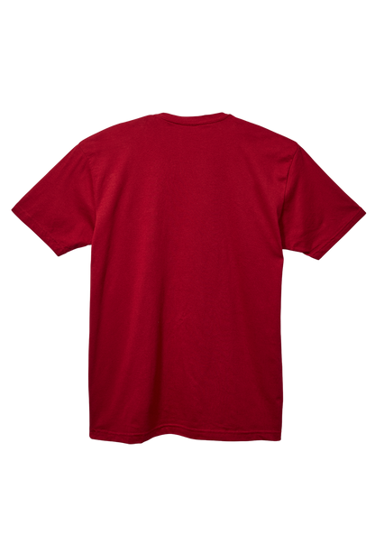 OG Script Eco-Repreve® T-Shirt - Rosso cardinale / bianco View 2